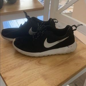 Black Nike sneakers